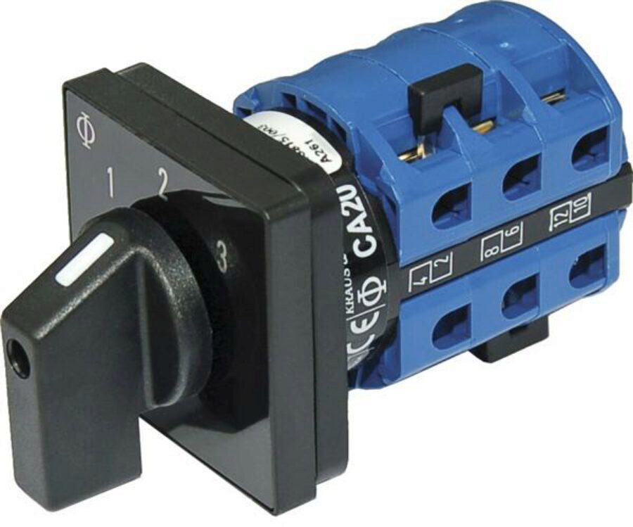 Ac Rotary Switch Off+3 Pos 2pole