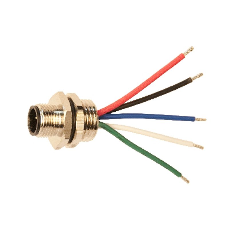 A2k-pmw-f - Nmea 2000 Connector - Rear Panel Mount - Wired 5pin Micro Male