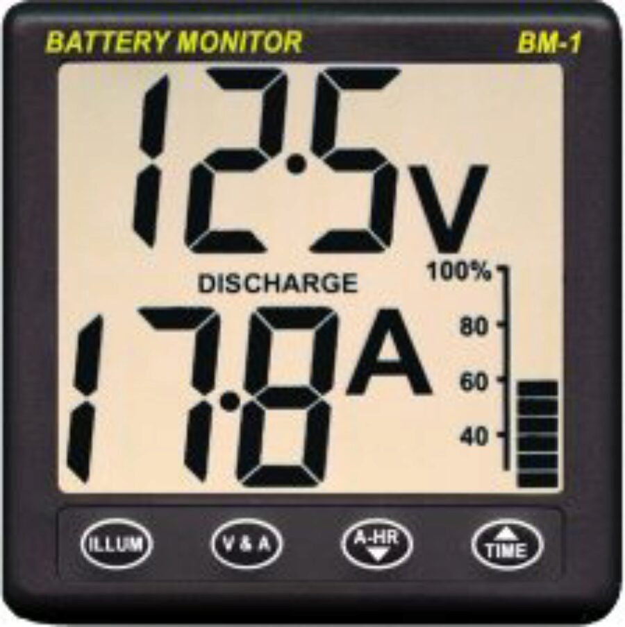 Marine BM-1 Clipper Battery Monitor (12V)