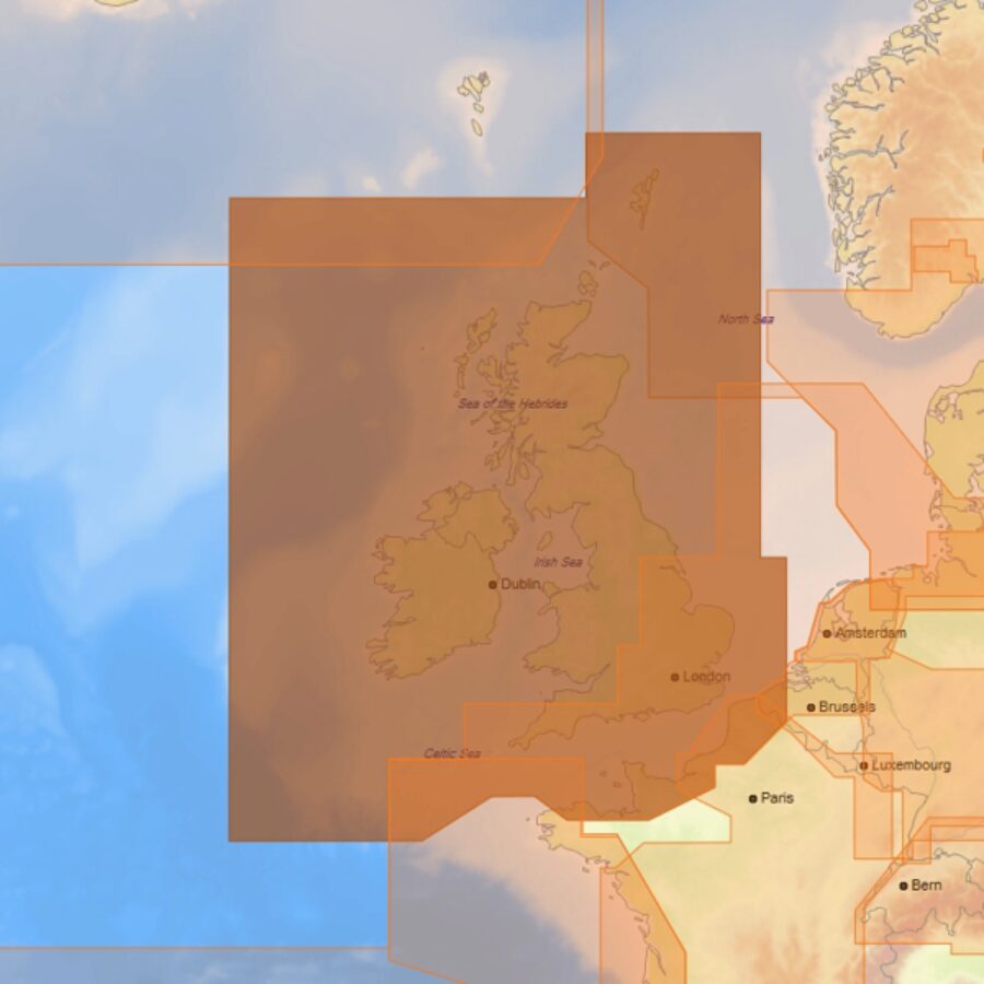 C-Map Max-N+ Wide EW-Y226 UK & Ireland - SD-Card