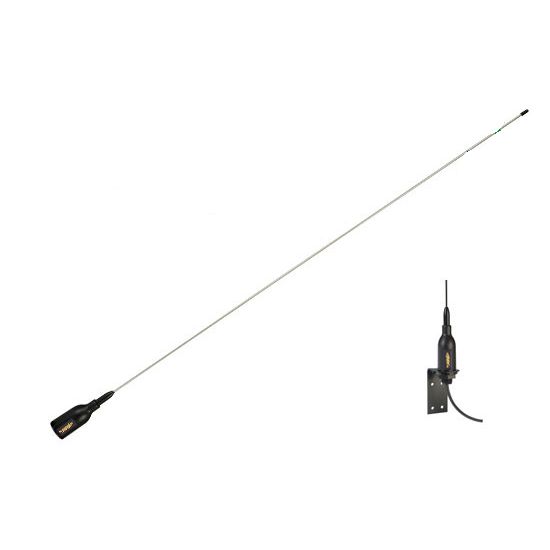 SuperGain Crow VHF Antenna Stainless Steel Whip (SGV80SBBK)