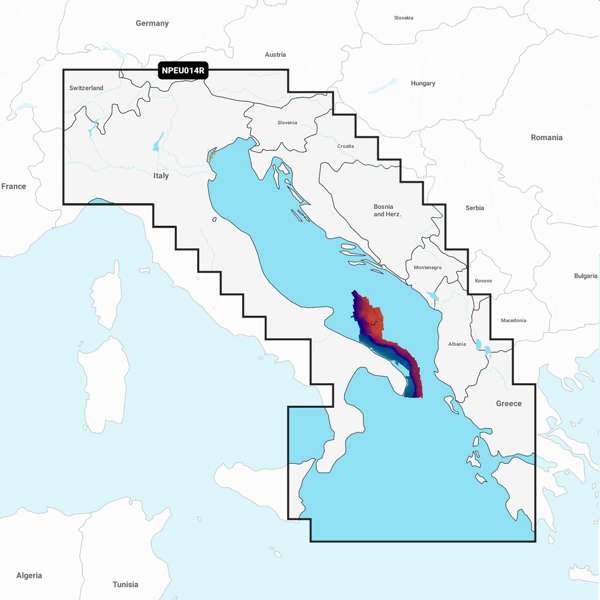 Platinum Plus Regular - Italy Adriatic Sea - EU014R - SD Card (010-C1318-40)