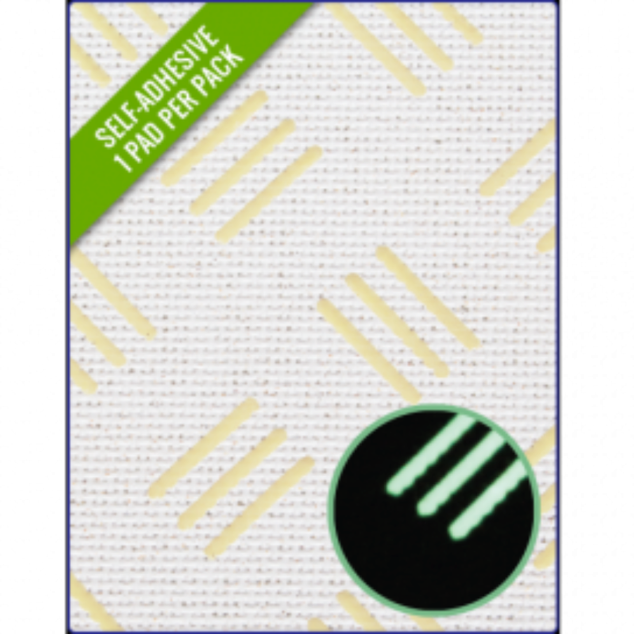 Checker White/Green Glow 275 x 135 x 3mm