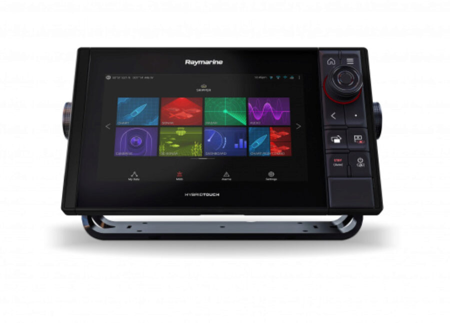 Axiom 9 Pro-RVX HybridTouch 9 Inch MFD with intergrated 1kW Sonar. DV.SV and RV 3D Sonar