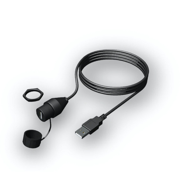 MS-CBUSBFM1 Bulk Head Mounted Compact USB Port (MS-CBUSBFM1)