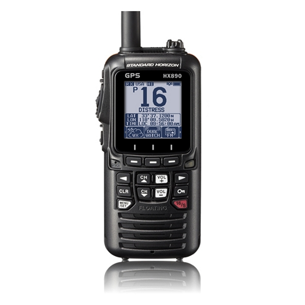 HX890E Class H DSC Handheld VHF With GPS - Black