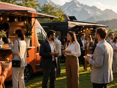 Comment les organisateurs d'événements suisses réussissent enfin avec les food trucks