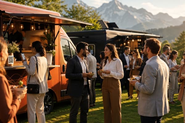 Comment les organisateurs d'événements suisses réussissent enfin avec les food trucks
