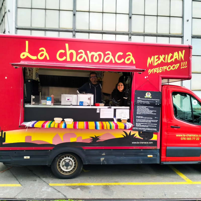 La chamaca GmbH - Food Trucks in Coiffeur am Voräcker, 5, Voräckerweg, Zelglihof, Arni (AG), Bezirk Bremgarten, Argovie, 8905, Suisse