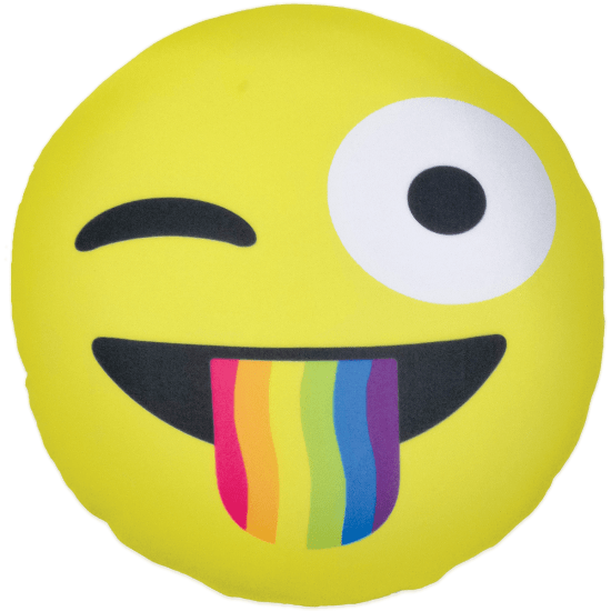 0002274_crazy face emoji microbead pillow