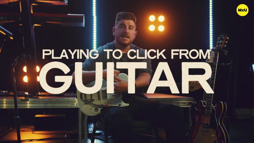 Playing to Click From Guitar