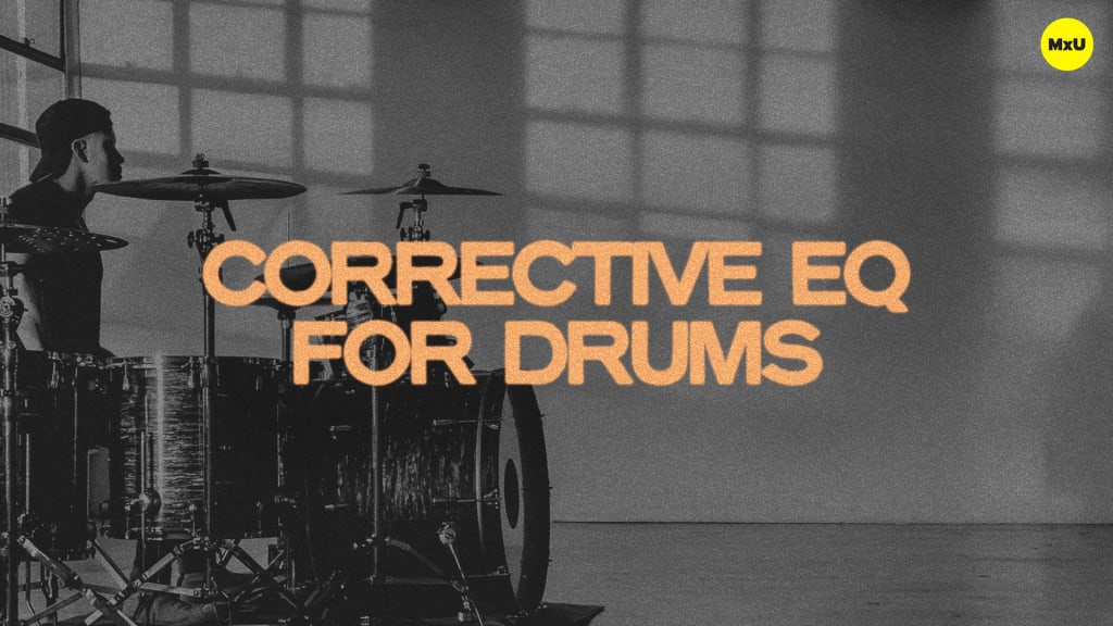 Corrective EQ for Drums