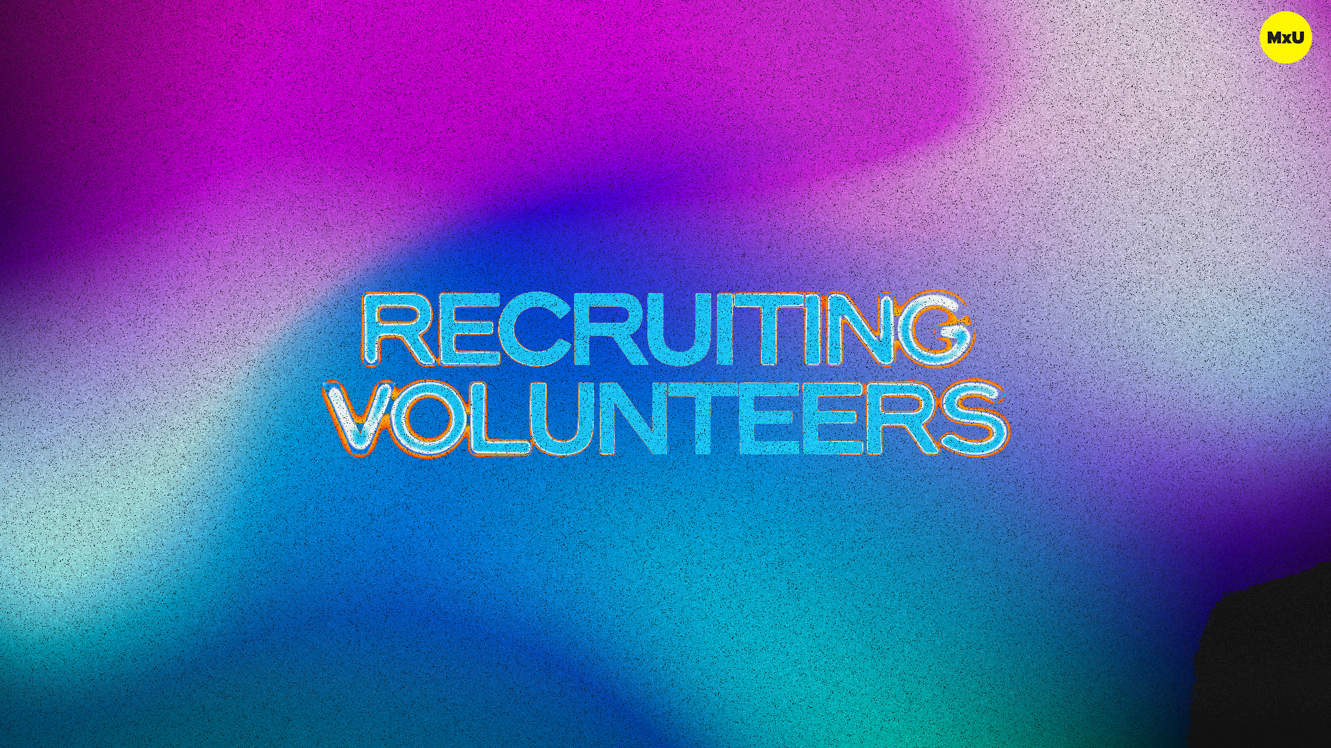Recruiting Volunteers