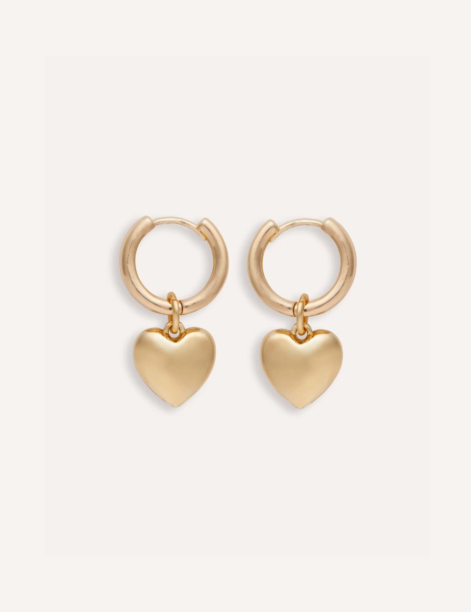 Girls' 9pk Heart Drop Earring Set - Art Class™ Gold : Target