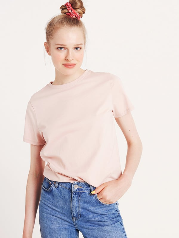 Pink Organic Girlfriend T-Shirt