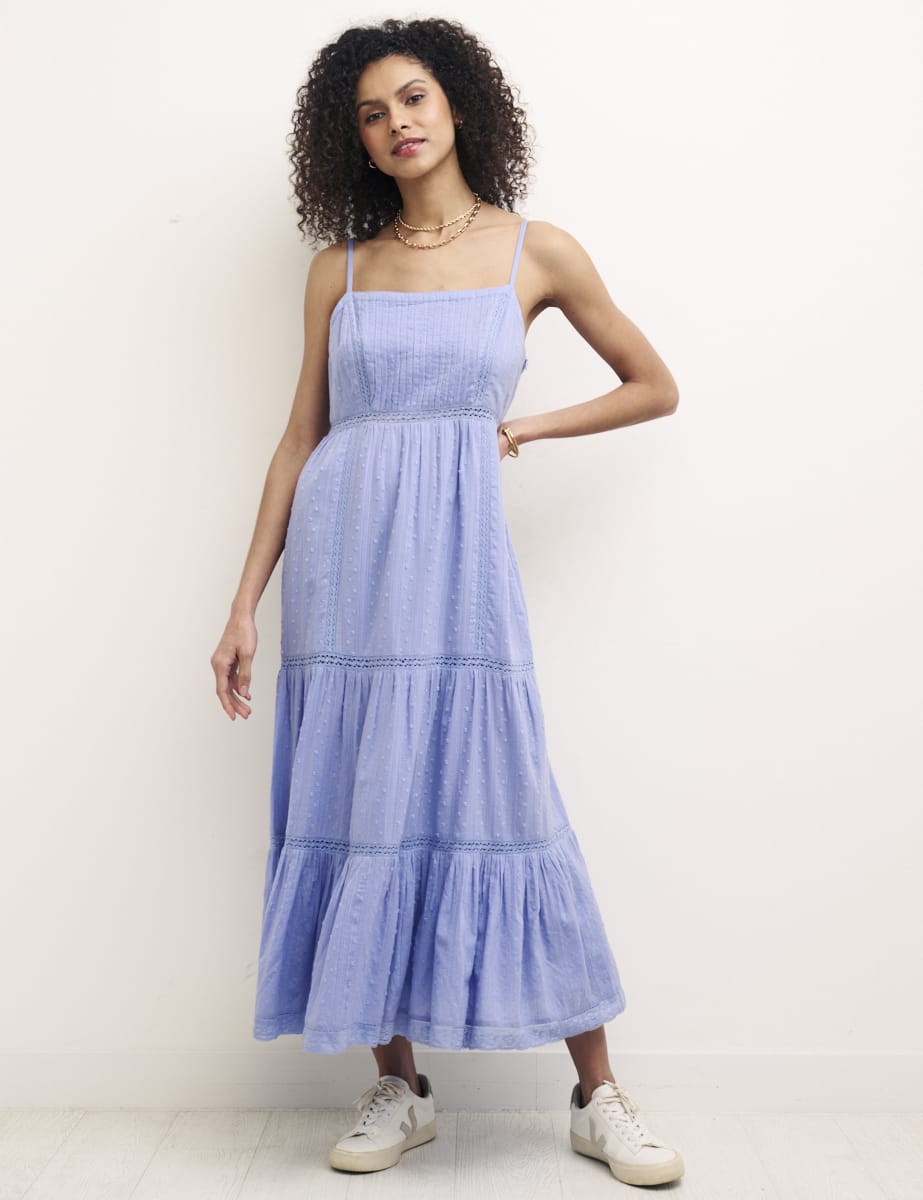 Blue Sylvia Midaxi Dress