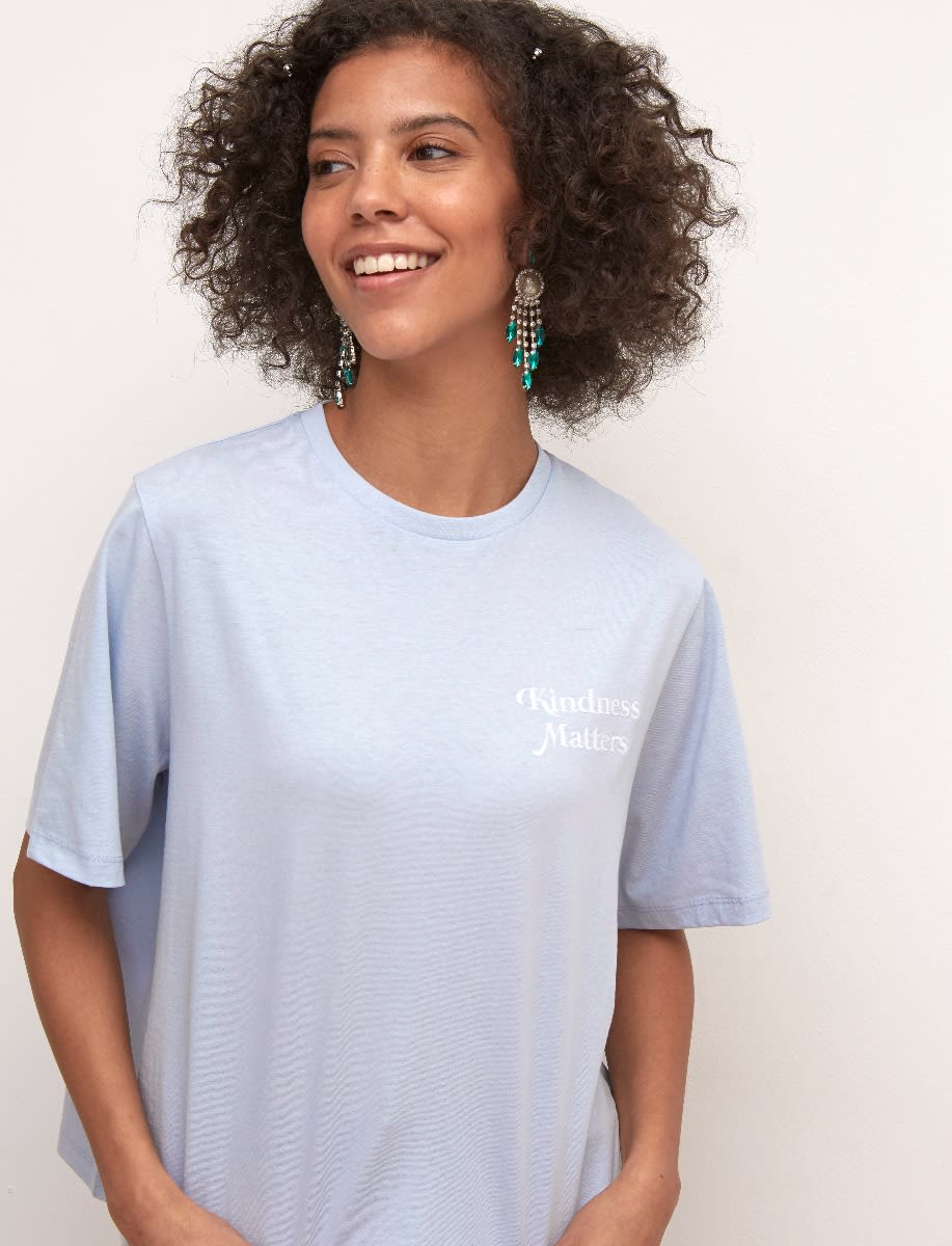 Kindness Matters Embroidered T-Shirt 