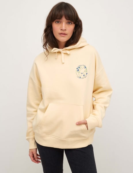 Earth Embroidered Hoodie