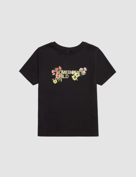 Somebody's Child Floral T-Shirt