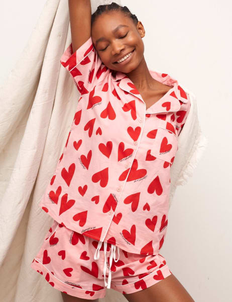 Martha Short Sleeve Pyjama Short Set