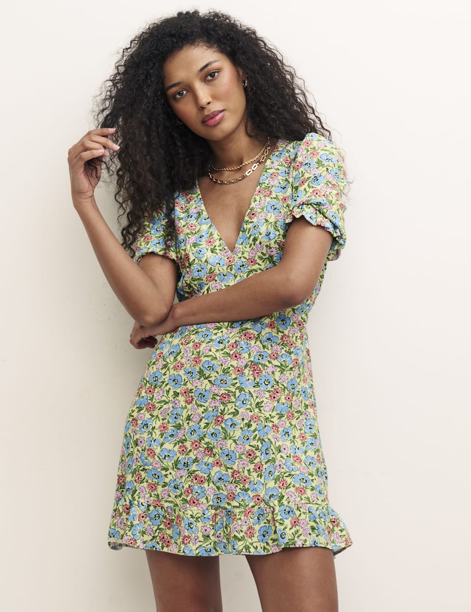 Field Floral Louise Mini Dress | Nobody's Child