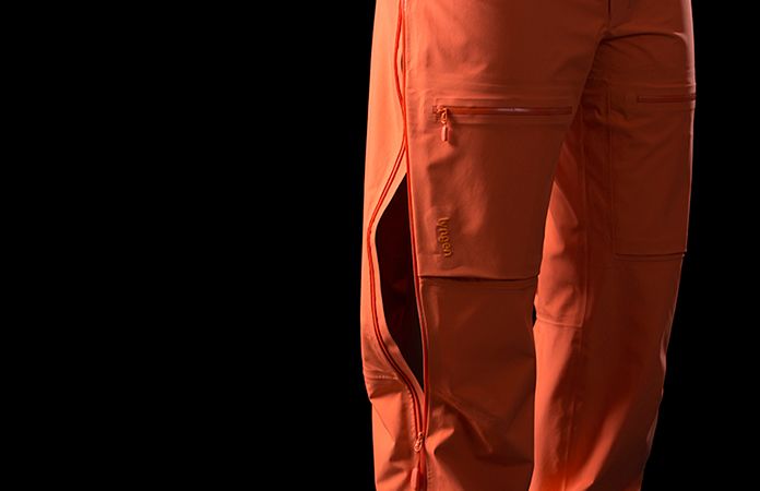 Norrøna lyngen driflex3 pants - leg ventilation