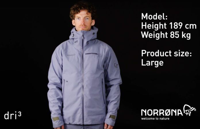 Norrona dovre hunting jacket waterproof windproof