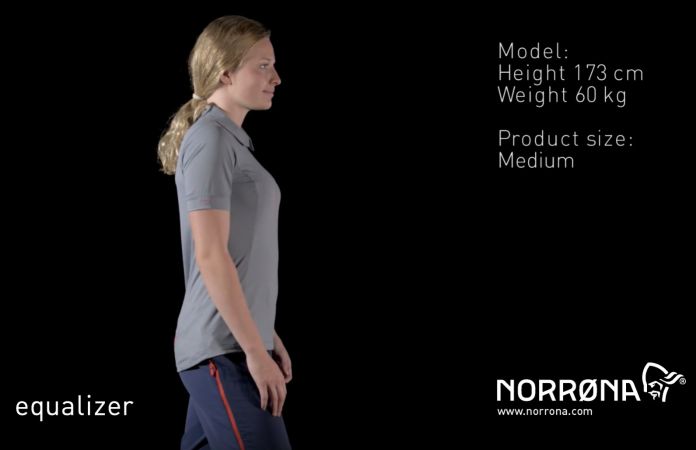 norrøna light womens t-shirt for mountain biking