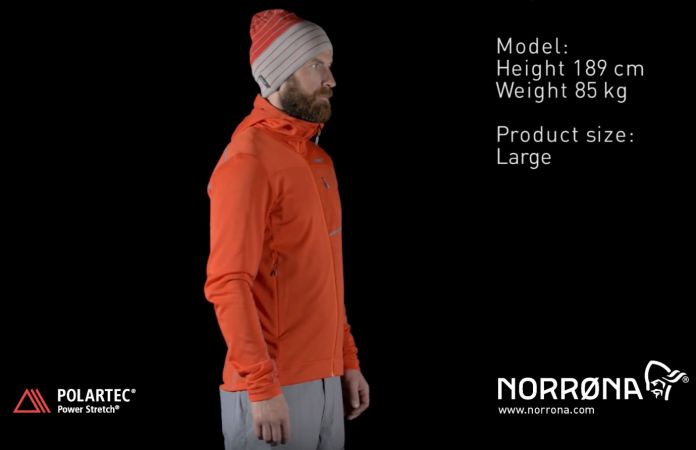 Norrøna bitihorn powerstretch genser til herre