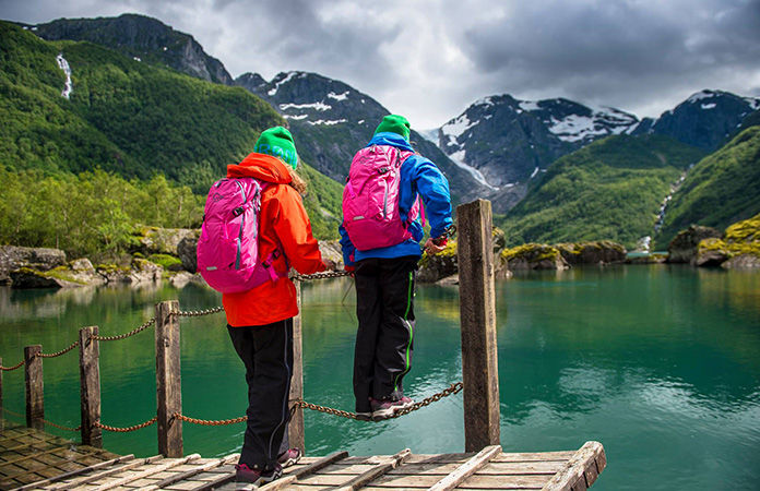 Norrøna falketind Gore-Tex jakke til barn