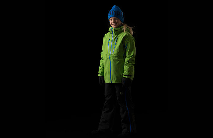 Norrona junior narvik dri1 insulated long gloves