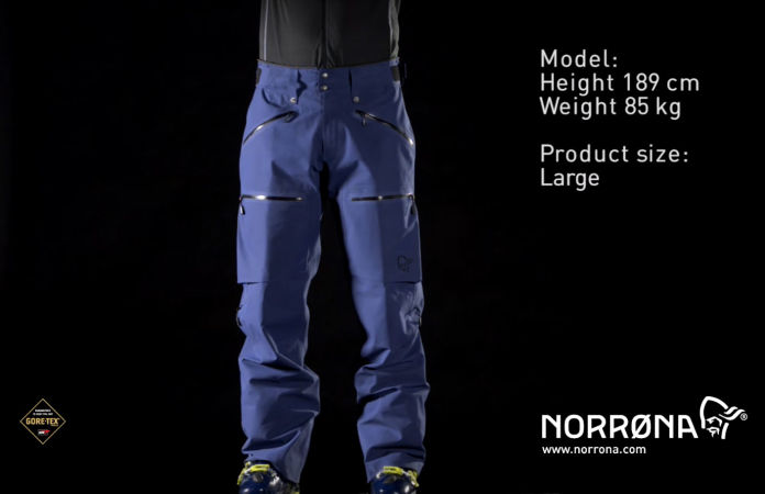 Røldal Gore-Tex Pants for men in blue