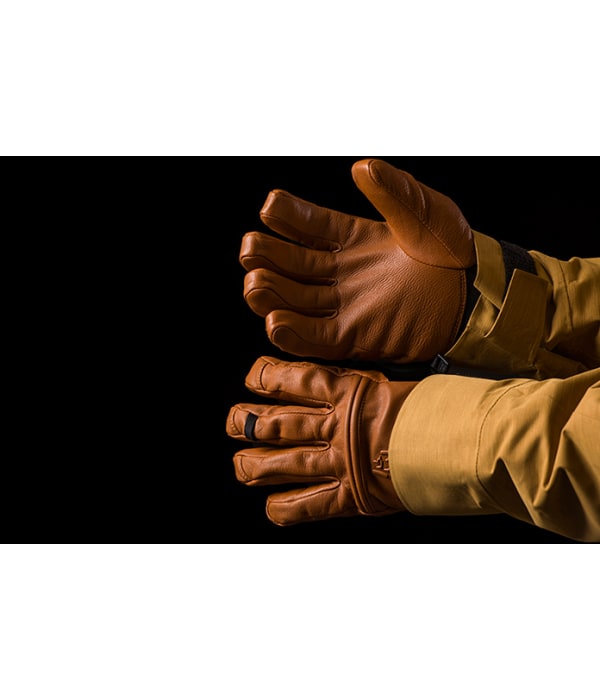 Product image of røldal dri PrimaLoft Short leather Gloves