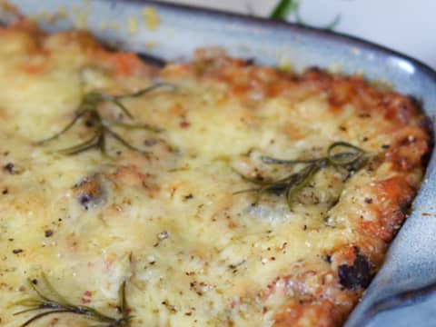 Vegetarisk lasagne med Planti Cooking Fraiche