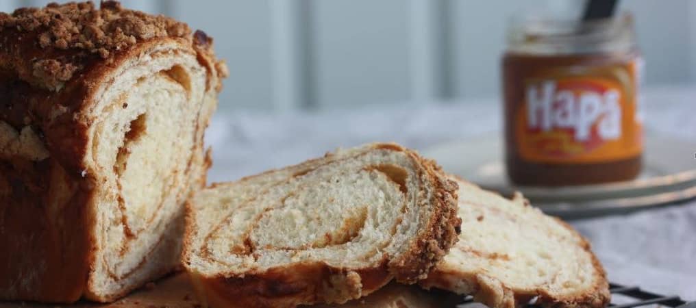 HaPå-brød med kanel og crumble