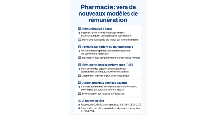 Pharmacie : vers de nouveaux modèles de rémunération