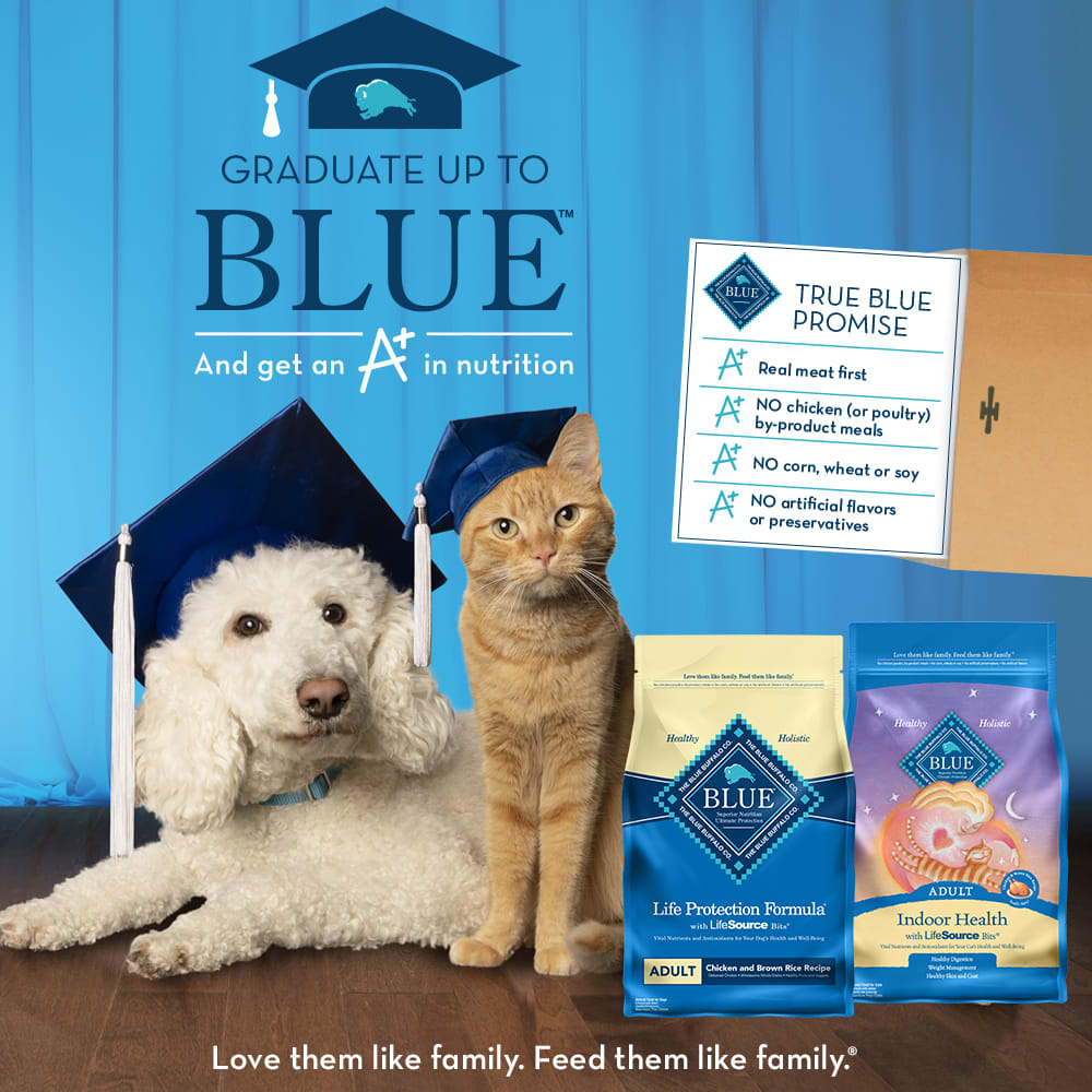 Blue buffalo ad outlet