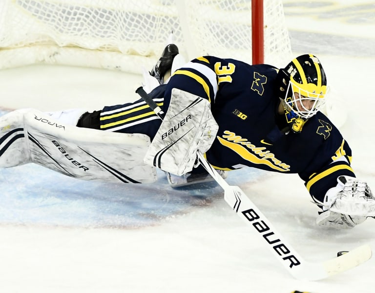 TheWolverine Michigan Wolverines Hockey Opens Michigan State Series