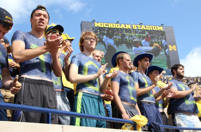 Michigan Wolverines football fans