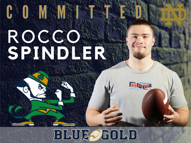 Clarkston (Mich.) High offensive lineman and Notre Dame commit Rocco Spindler