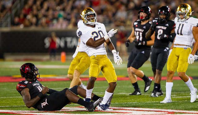 Notre Dame sixth-year senior cornerback Shaun Crawford
