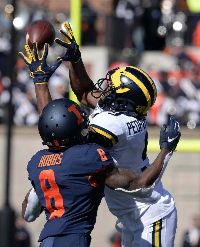 Former Michigan Wolverines football wideout Donovan Peoples-Jones