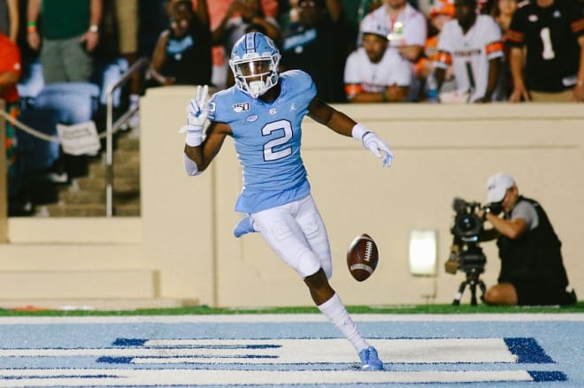 Looking At UNC Football's Depth Chart: Wide Receiver