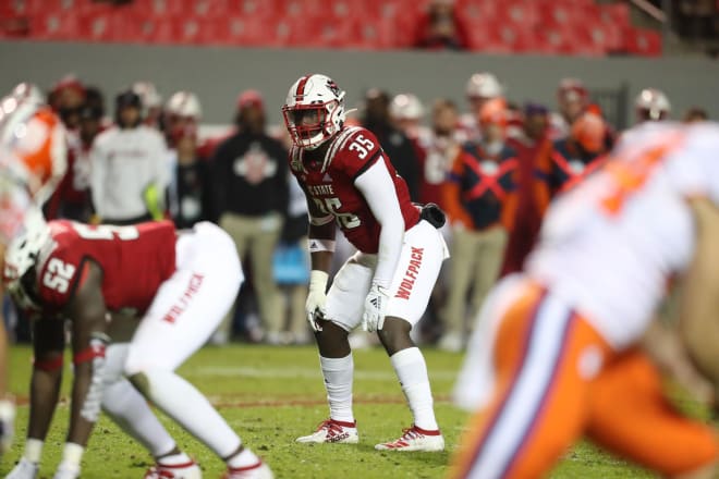 NC State Wolfpack football Jaylon Scott