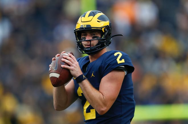 Former Michigan Wolverines football quarterback Shea Patterson