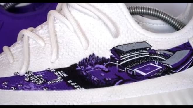 The Story Behind Chris Petersen s Custom Pair of Yeezy s TheDawgReport Washington Huskies Football Basketball Recruiting