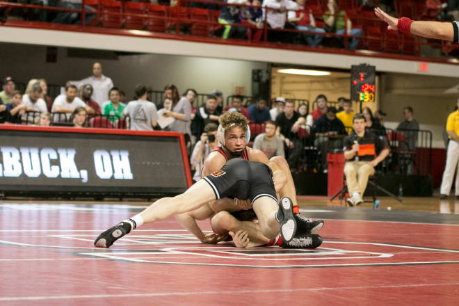 Max Rohskopf, a former NC State wrestler, makes his UFC debut Saturday against Austin Hubbard
