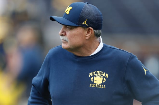 Michigan Wolverines football defensive coordinator Don Brown