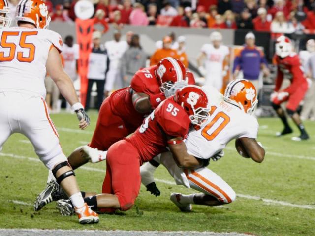 Art Norman had three sacks against Clemson in 2011, tying a host of others for the fifth most in a game for NC State Wolfpack football.