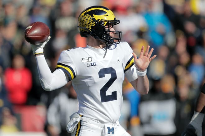 Former Michigan Wolverines football QB Shea Patterson